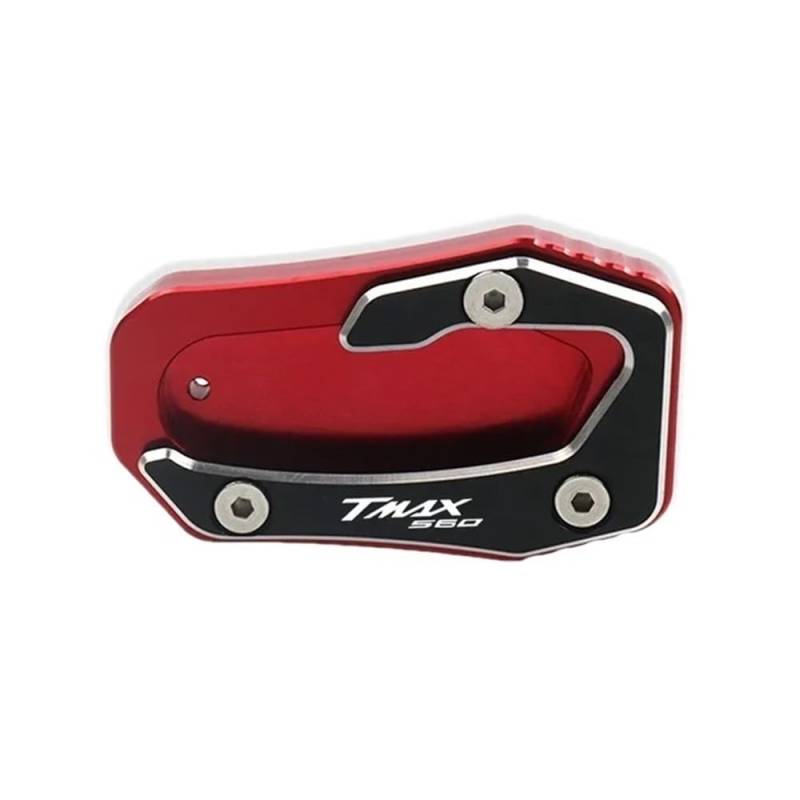Seitenständer Fußstütze Für Tmax Tech Max TMAX560 T MAX 560 2019 2020 2021 2022 CNC Ständer Fuß Seitenständer Verlängerungspolster Stützplatte Vergrößern von DPOGHYE