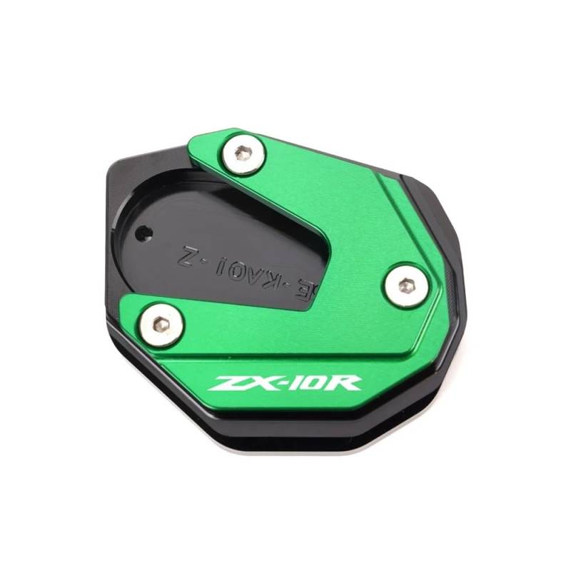 Seitenständer Fußstütze Für ZX-10R ZX10R ZX 10R 2008 2024 Motorradzubehör Seitenständer Ständer Vergrößerte Platte CNC Fußpolster von DPOGHYE