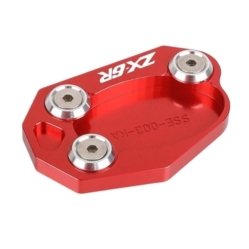 Seitenständer Fußstütze Für ZX6R ZX-6R ZX6 R ZX 6R 2008-2023 2022 2021 2020 2019 2018 2017 Motorrad Ständer Fuß Seite Stehen Vergrößern Pad von DPOGHYE