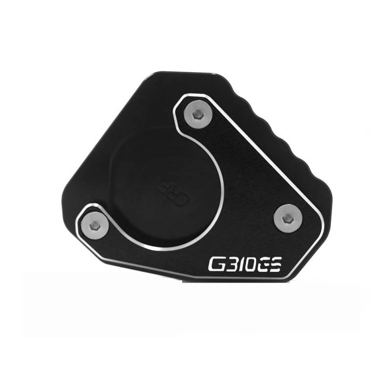 Seitenständer Fußstütze Motorrad CNC Ständer Verlängerungsplatte Fuß Seitenständer Vergrößern Pad Für G310GS G 310GS G 310 GS 2017-2021 G310GS von DPOGHYE