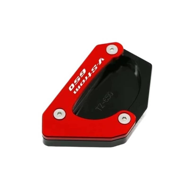 Seitenständer Fußstütze Motorrad Ständer Fuß Seitenständer Verlängerungspolster Unterstützung Vergrößern Platte Für V-Strom 650/XT VSTROM 650 DL650 2004-2023 von DPOGHYE
