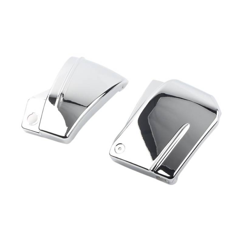 Seitenwandschutz Motorrad Seite Batterie Abdeckung Chrom ABS Verkleidung Für V-Star 650 Drag Star DragStar 650 XVS650 XVS650A Custom von DPOGHYE
