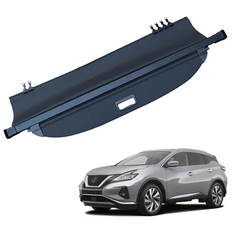 Auto Ausziehbar Laderaumabdeckung für Nissan Murano Z52 2015~2022, Einziehbare Kofferraum Schutz Abdeckung, Kofferraumabdeckung Rollo, Hintere Gepäckraumabdeckung Auto Ausziehbar Laderaumabdeckung für Nissan Murano Z52 2015~2022, Einziehbare Kofferraum Schutz Abdeckung, Kofferraumabdeckung Rollo, Hintere Gepäckraumabdeckung von DPONHJ