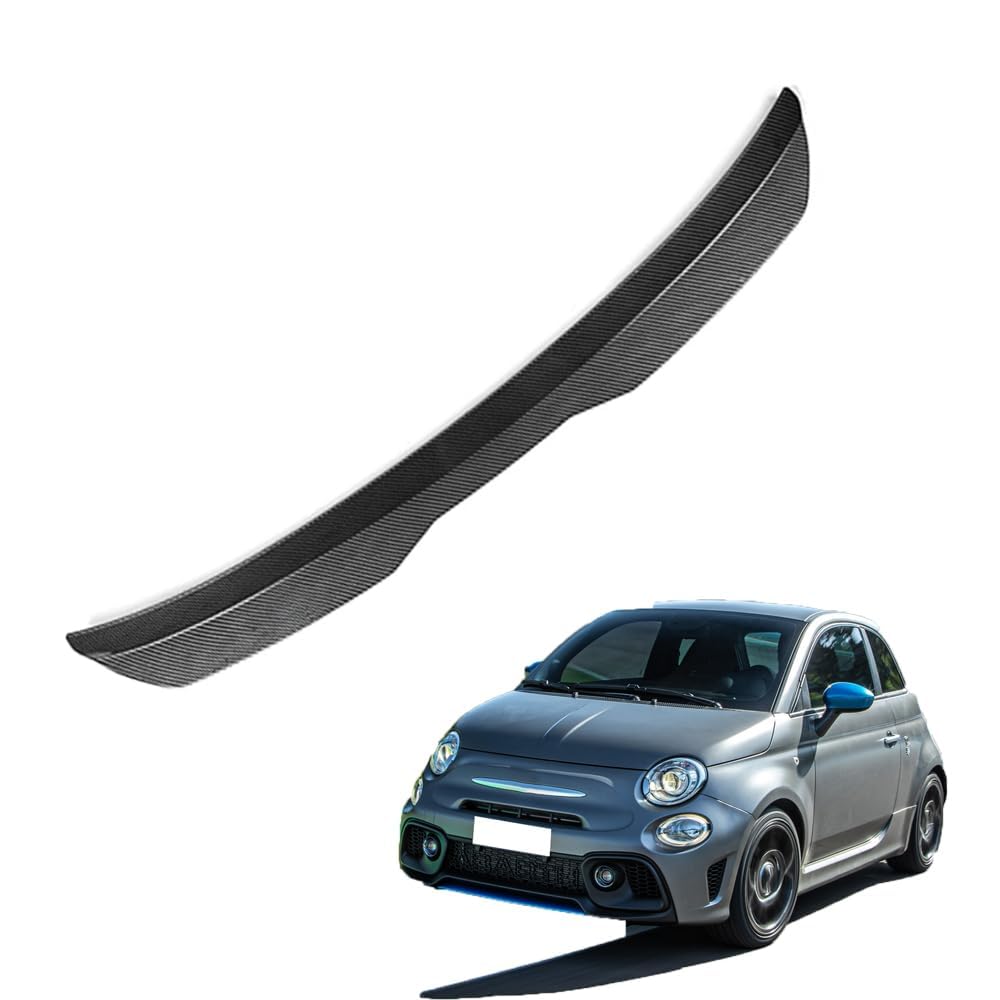 Auto Heckspoiler HeckflüGel Spoiler für Abarth 595, Auto HeckflüGel Dachheckspoiler, Lippe Kofferraum Dachspoiler Heck-Dachspoiler Änderung Zubehör,B Carbon Fiber Auto Heckspoiler HeckflüGel Spoiler für Abarth 595, Auto HeckflüGel Dachheckspoiler, Lippe Kofferraum Dachspoiler Heck-Dachspoiler Änderung Zubehör,B Carbon Fiber von DPONHJ