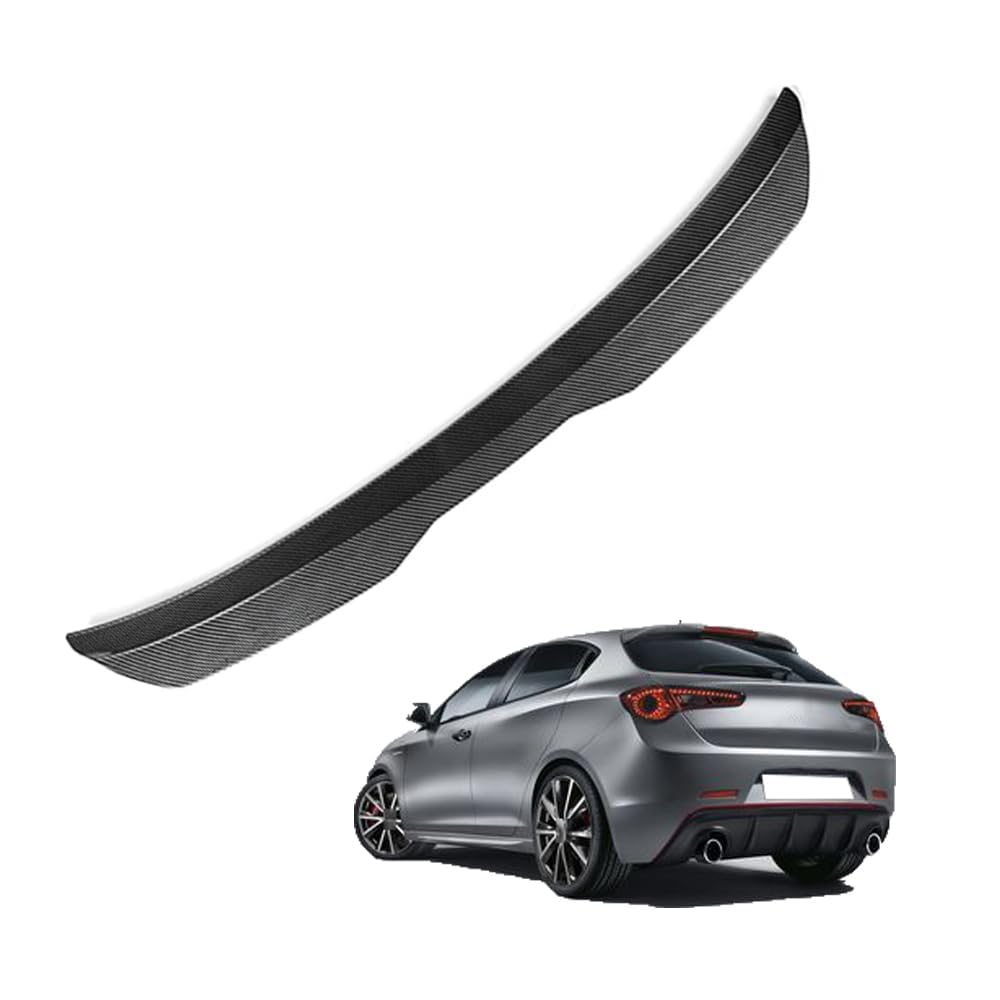 Auto Heckspoiler HeckflüGel Spoiler für Alfa Romeo Giulietta (Typ 940) 2010-2014 2015 2016, Auto HeckflüGel Dachheckspoiler, Lippe Kofferraum Dachspoiler Heck-Dachspoiler Änderung Zubehör von DPONHJ