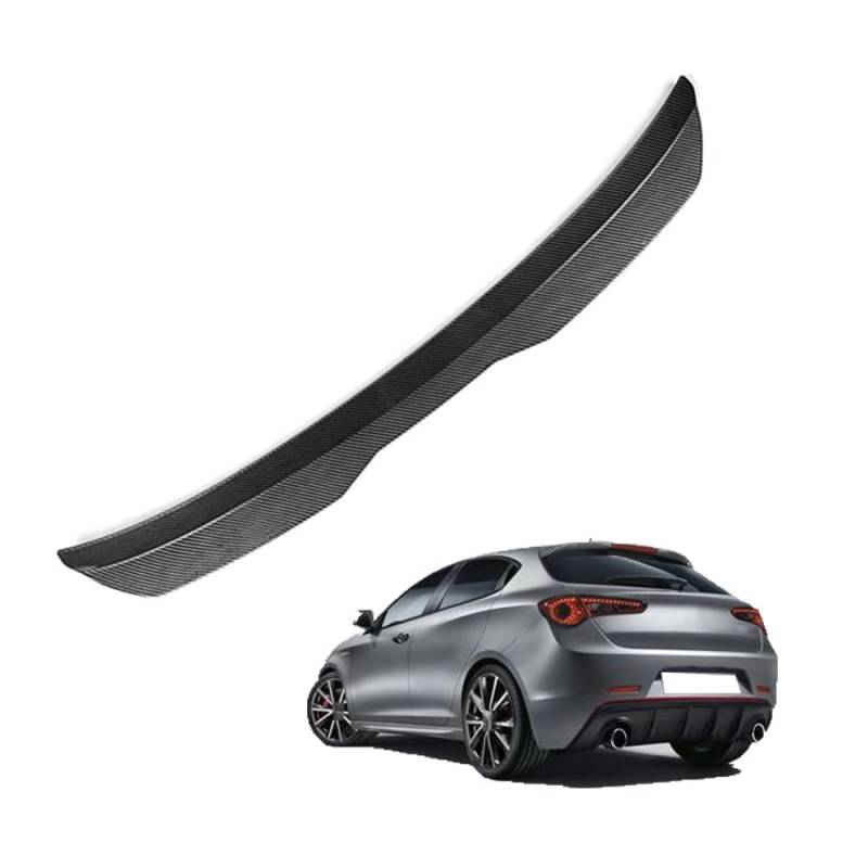 Auto Heckspoiler HeckflüGel Spoiler für Alfa Romeo Giulietta (Typ 940) 2010-2014 2015 2016, Auto HeckflüGel Dachheckspoiler, Lippe Kofferraum Dachspoiler Heck-Dachspoiler Änderung Zubehör von DPONHJ