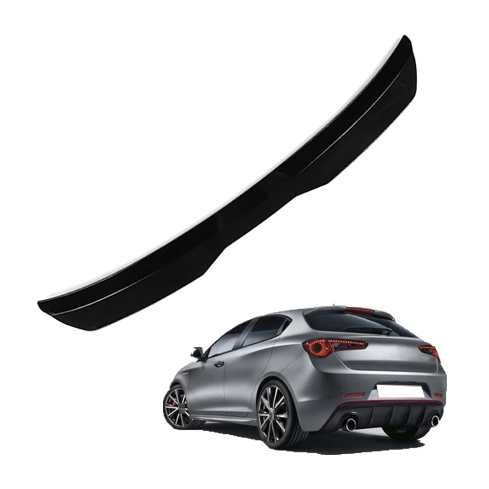 Auto Heckspoiler HeckflüGel Spoiler für Alfa Romeo Giulietta (Typ 940) 2010-2014 2015 2016, Auto HeckflüGel Dachheckspoiler, Lippe Kofferraum Dachspoiler Heck-Dachspoiler Änderung Zubehör von DPONHJ