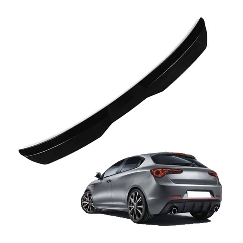Auto Heckspoiler HeckflüGel Spoiler für Alfa Romeo Giulietta (Typ 940) 2010-2014 2015 2016, Auto HeckflüGel Dachheckspoiler, Lippe Kofferraum Dachspoiler Heck-Dachspoiler Änderung Zubehör von DPONHJ