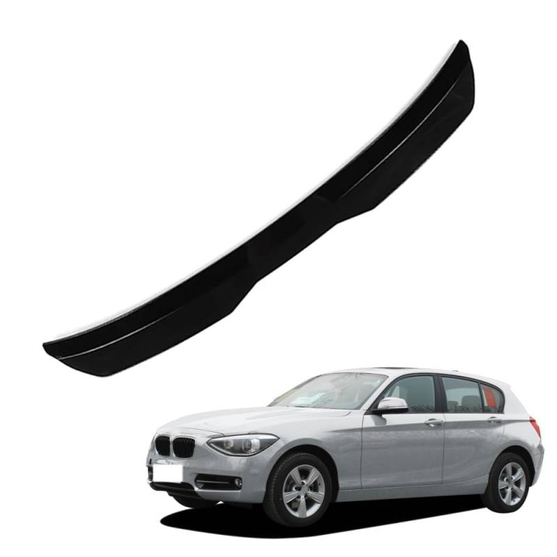 Auto Heckspoiler HeckflüGel Spoiler für BMW 1 Series E81 E87 2005-2009 2010 2011 118i 120i, Auto HeckflüGel Dachheckspoiler, Lippe Kofferraum Dachspoiler Heck-Dachspoiler Änderung Zubehör von DPONHJ