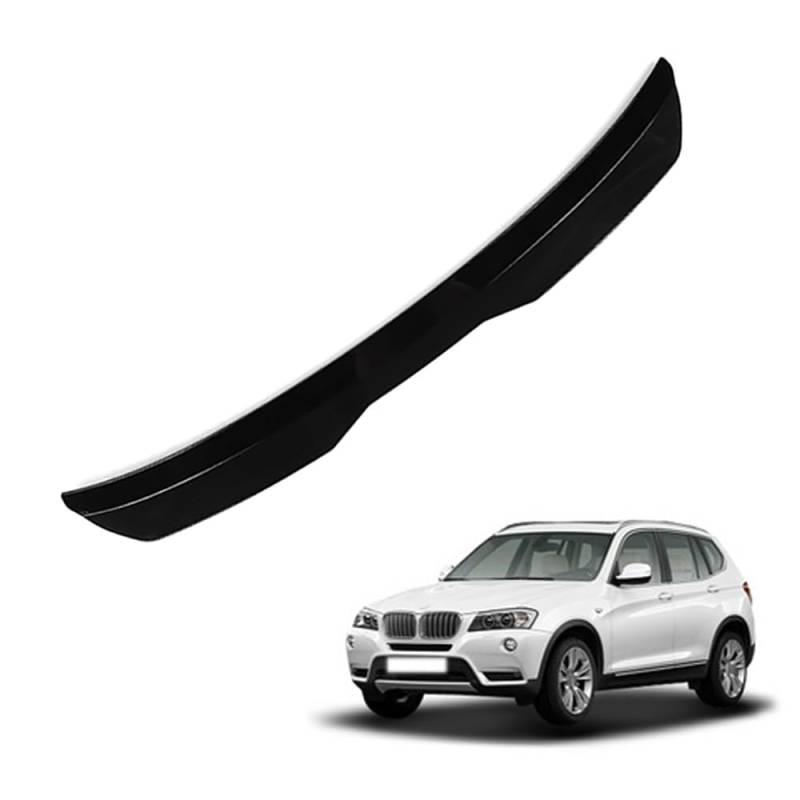 Auto Heckspoiler HeckflüGel Spoiler für BMW X3 F25 2011 2012 2013 2014 2015 2016 2017, Auto HeckflüGel Dachheckspoiler, Lippe Kofferraum Dachspoiler Heck-Dachspoiler Änderung Zubehör von DPONHJ
