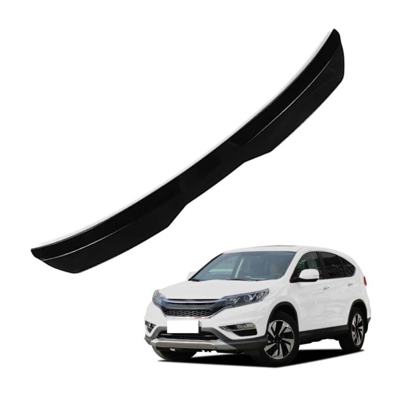 Auto Heckspoiler HeckflüGel Spoiler für CR-V 2012 2013 2014 2015 2016, Auto HeckflüGel Dachheckspoiler, Lippe Kofferraum Dachspoiler Heck-Dachspoiler Änderung Zubehör,A Black von DPONHJ