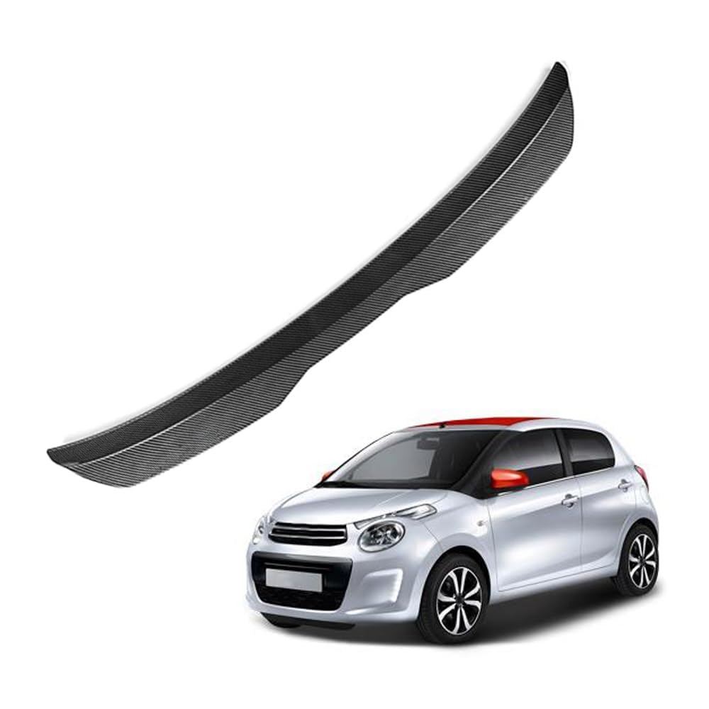 Auto Heckspoiler HeckflüGel Spoiler für Citroën C1, Auto HeckflüGel Dachheckspoiler, Lippe Kofferraum Dachspoiler Heck-Dachspoiler Änderung Zubehör,B Carbon Fiber Auto Heckspoiler HeckflüGel Spoiler für Citroën C1, Auto HeckflüGel Dachheckspoiler, Lippe Kofferraum Dachspoiler Heck-Dachspoiler Änderung Zubehör,B Carbon Fiber von DPONHJ