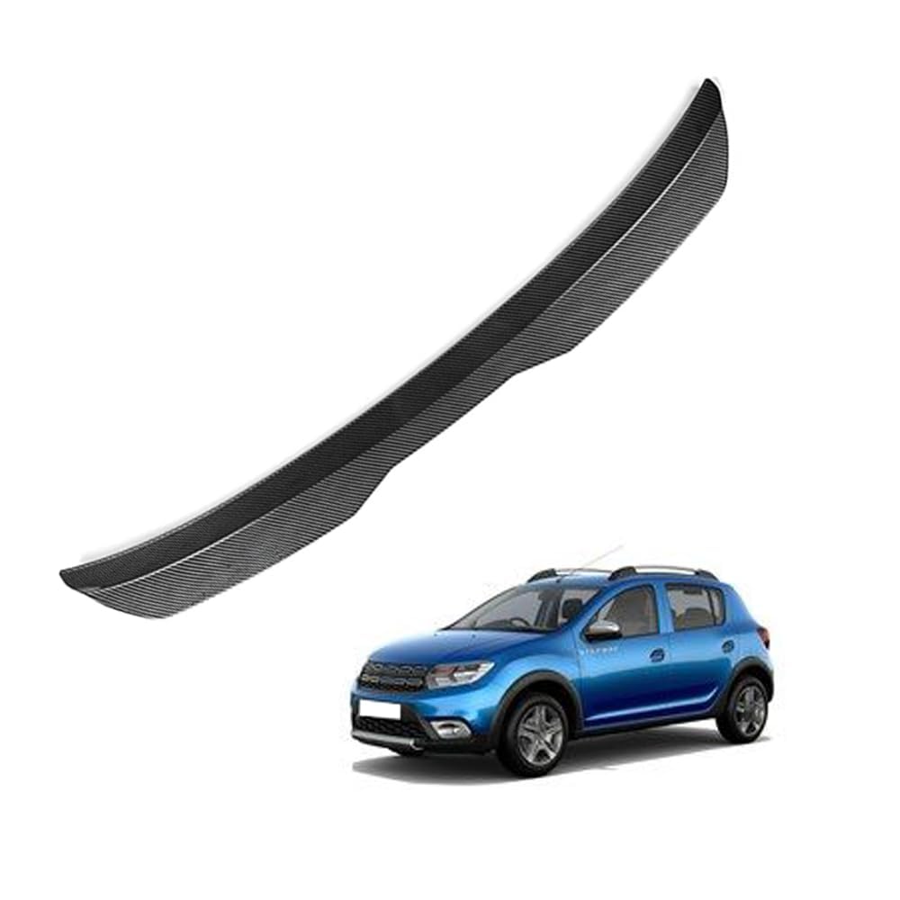 Auto Heckspoiler HeckflüGel Spoiler für Dacia Sandero Stepway 2020 2021 2022 2023, Auto HeckflüGel Dachheckspoiler, Lippe Kofferraum Dachspoiler Heck-Dachspoiler Änderung Zubehör Auto Heckspoiler HeckflüGel Spoiler für Dacia Sandero Stepway 2020 2021 2022 2023, Auto HeckflüGel Dachheckspoiler, Lippe Kofferraum Dachspoiler Heck-Dachspoiler Änderung Zubehör von DPONHJ