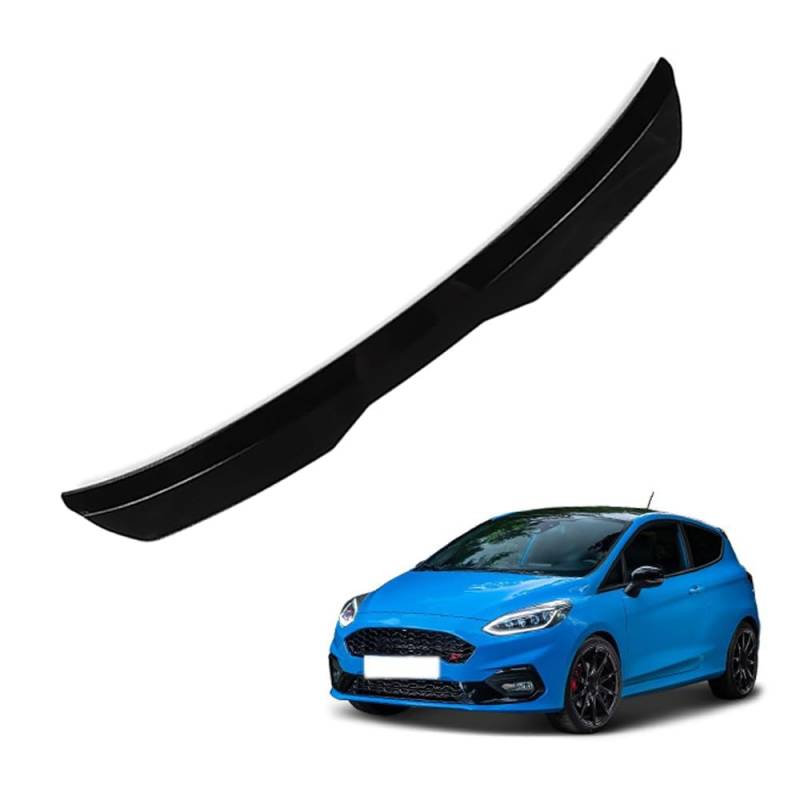 Auto Heckspoiler HeckflüGel Spoiler für Ford Fiesta Active VIII (Mk8) 2018-2021 2022 2023 2024, Auto HeckflüGel Dachheckspoiler, Lippe Kofferraum Dachspoiler Heck-Dachspoiler Änderung Zubehör von DPONHJ