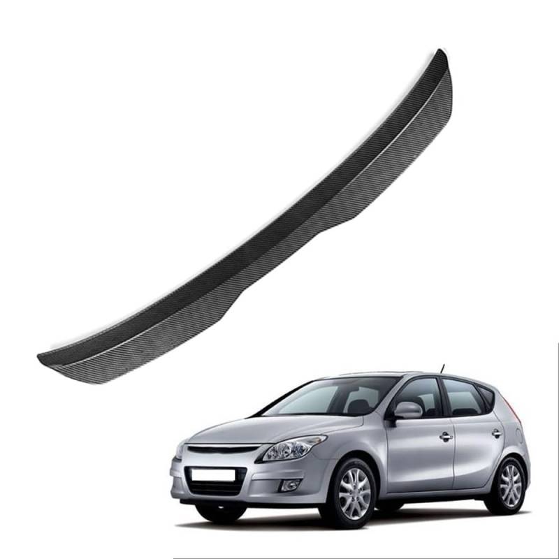 Auto Heckspoiler HeckflüGel Spoiler für Hyundai I30 2009 2010 2011 2012 2013 2014 2015, Auto HeckflüGel Dachheckspoiler, Lippe Kofferraum Dachspoiler Heck-Dachspoiler Änderung Zubehör von DPONHJ