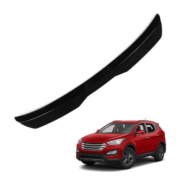 Auto Heckspoiler HeckflüGel Spoiler für Hyundai Santa Fe IV 2018 2019 2020 2021 2022 2023, Auto HeckflüGel Dachheckspoiler, Lippe Kofferraum Dachspoiler Heck-Dachspoiler Änderung Zubehör von DPONHJ