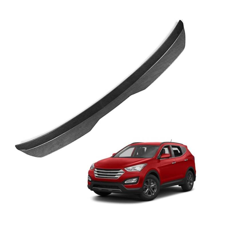 Auto Heckspoiler HeckflüGel Spoiler für Hyundai Santa Fe IV 2018 2019 2020 2021 2022 2023, Auto HeckflüGel Dachheckspoiler, Lippe Kofferraum Dachspoiler Heck-Dachspoiler Änderung Zubehör von DPONHJ