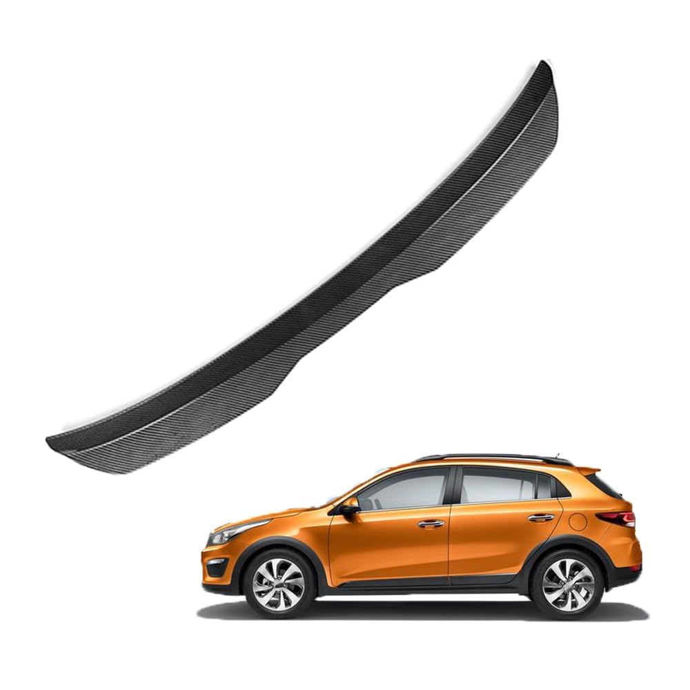 Auto Heckspoiler HeckflüGel Spoiler für KIA Rio 2020 2021 2022 2023, Auto HeckflüGel Dachheckspoiler, Lippe Kofferraum Dachspoiler Heck-Dachspoiler Änderung Zubehör,B Carbon Fiber Auto Heckspoiler HeckflüGel Spoiler für KIA Rio 2020 2021 2022 2023, Auto HeckflüGel Dachheckspoiler, Lippe Kofferraum Dachspoiler Heck-Dachspoiler Änderung Zubehör,B Carbon Fiber von DPONHJ