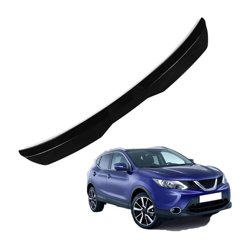 Auto Heckspoiler HeckflüGel Spoiler für Nissan Qashqai J11 2016 2017 2018 2019 2020, Auto HeckflüGel Dachheckspoiler, Lippe Kofferraum Dachspoiler Heck-Dachspoiler Änderung Zubehör,A Black von DPONHJ