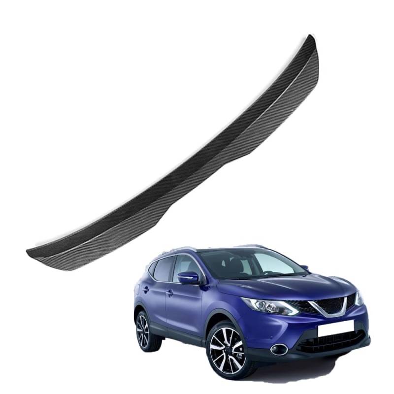 Auto Heckspoiler HeckflüGel Spoiler für Nissan Qashqai J11 2016 2017 2018 2019 2020, Auto HeckflüGel Dachheckspoiler, Lippe Kofferraum Dachspoiler Heck-Dachspoiler Änderung Zubehör von DPONHJ