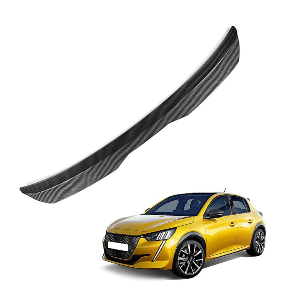 Auto Heckspoiler HeckflüGel Spoiler für Peugeot 208 22019 2020 2021 2022 2023 2024, Auto HeckflüGel Dachheckspoiler, Lippe Kofferraum Dachspoiler Heck-Dachspoiler Änderung Zubehör Auto Heckspoiler HeckflüGel Spoiler für Peugeot 208 22019 2020 2021 2022 2023 2024, Auto HeckflüGel Dachheckspoiler, Lippe Kofferraum Dachspoiler Heck-Dachspoiler Änderung Zubehör von DPONHJ