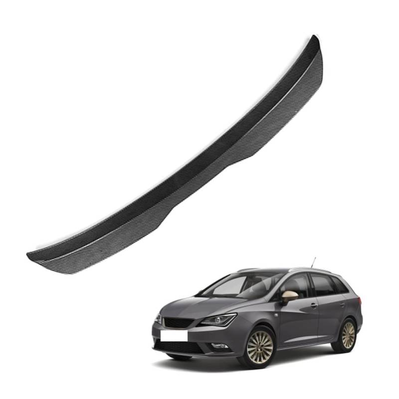 Auto Heckspoiler HeckflüGel Spoiler für Seat Ibiza 6J 4/5 Doors 2008 2009 2010 2011-2015, Auto HeckflüGel Dachheckspoiler, Lippe Kofferraum Dachspoiler Heck-Dachspoiler Änderung Zubehör von DPONHJ