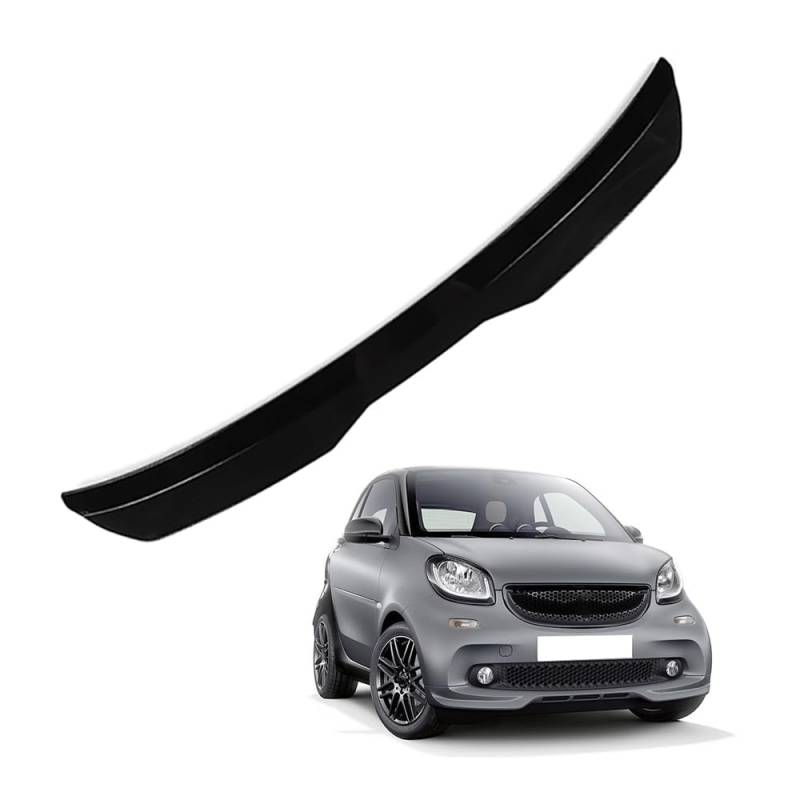 Auto Heckspoiler HeckflüGel Spoiler für Smart fortwo/Brabus fortwo C451 A451 Coupé/Cabrio, Auto HeckflüGel Dachheckspoiler, Lippe Kofferraum Dachspoiler Heck-Dachspoiler Änderung Zubehör von DPONHJ