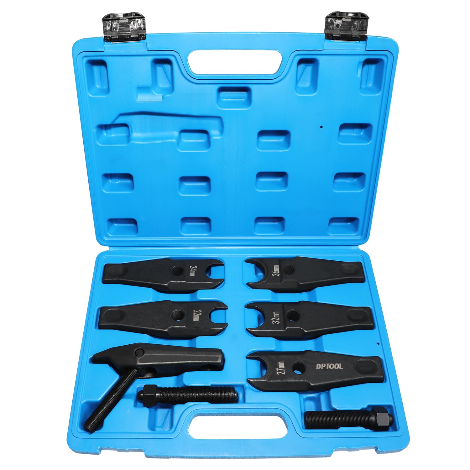 DPTOOL Kugelgelenk-Abscheider-Kit Heavy Duty Querlenker Achsschenkel Spurstangenköpfe Entfernungswerkzeug 22 mm 24 mm 27 mm 31 mm 36 mm Kompatibel mit BMW/Benz/Land Rover DPTOOL Kugelgelenk-Abscheider-Kit Heavy Duty Querlenker Achsschenkel Spurstangenköpfe Entfernungswerkzeug 22 mm 24 mm 27 mm 31 mm 36 mm Kompatibel mit BMW/Benz/Land Rover von DPTOOL