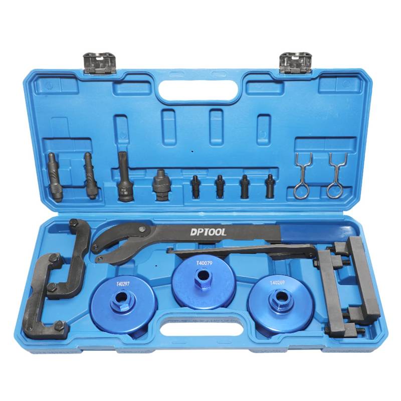 DPTOOL Nockenwellen-Einstellwerkzeug-Set, kompatibel mit Audi VW 2.0T, 2.4, 2.8, 3.0T, 3.2T, 4.2, 5.2 Motor T40133 T40070 T40026 T40071 T40058 T10172 T40069 T10035 von DPTOOL