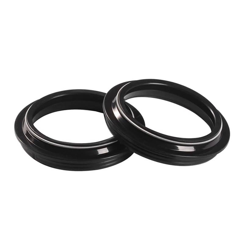37x50x11 Gabel Dämpfer Öl Dichtung Staub Abdeckung for CB650SC VF750C VF700S VFR700F CB750F CB750SC VFR750F CB900C(2pcs dust cover) von DPXBNFW