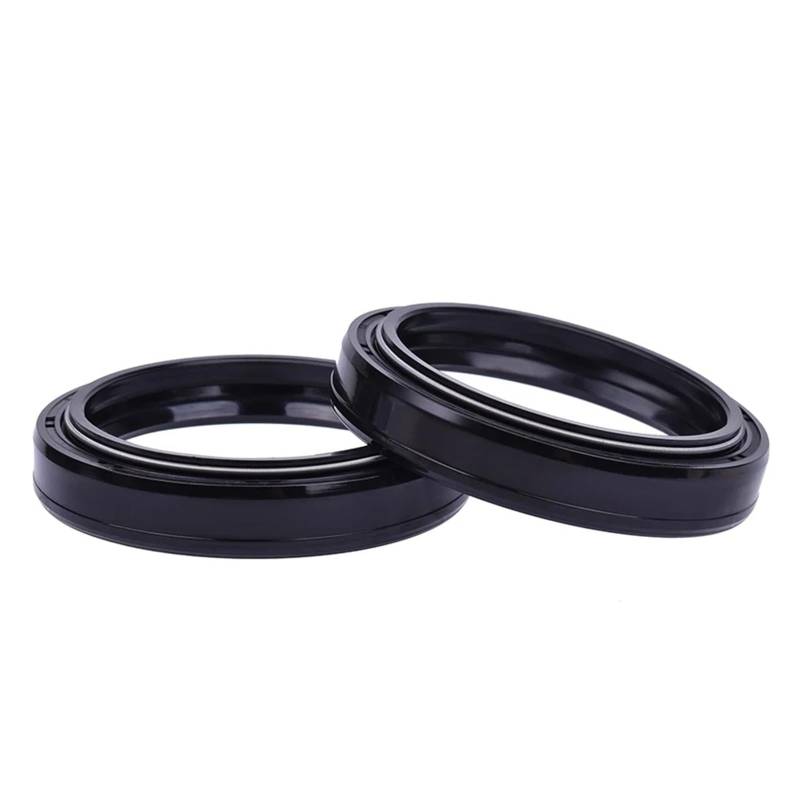41x53x8/10,5 Motorrad Gabel Dämpfer Öl Dichtung 41x53 Staub Dichtung for TT600 TT 600 R XJ600 XT600 YZ600 YZF600 TT XJ YZ(2pcs oil seal) von DPXBNFW