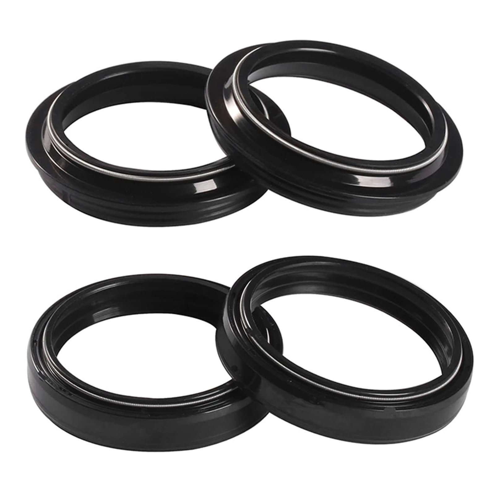 43 * 55 * 9,5/10,5 Gabel Öl Dichtung & Staub Abdeckung for XF650 FREEWIND XF 650 TL1000R TL1000 TL 1000 TL1000S BANDIT 1200 1250(2pcs oil 2pcs dust) von DPXBNFW