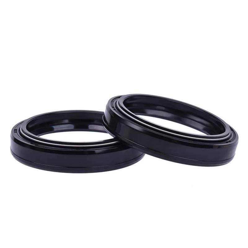 48x58x9,5/11 Motorrad Stoßdämpfer Gabel Öldichtung Staubdichtung for HYPERMOTARD 1100 for KX450 KX 450(2pcs oil seal) von DPXBNFW