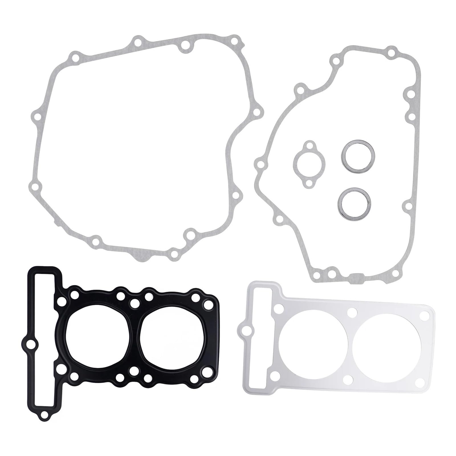 Motorcycl Motor Zylinder Generator Kupplung Abdeckung Dichtung for NINJA 250 2008-2012(Complete set gasket) von DPXBNFW