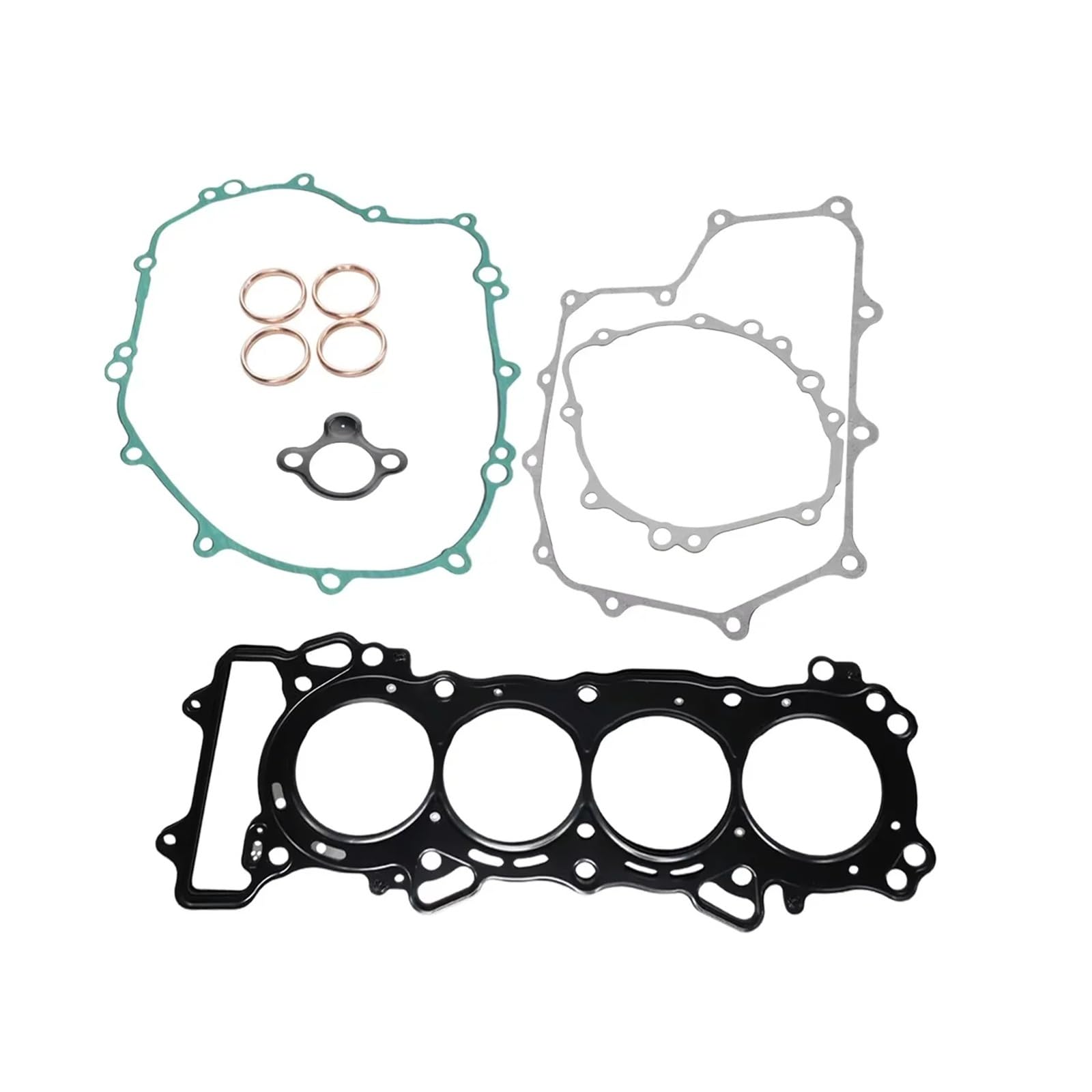 Motorrad Generator Stator Zylinderkopf Kupplungsdeckel Ölwanne Spanner Loch Auspuffrohr Dichtung for CBR600RR 2007-2022(The kit) von DPXBNFW