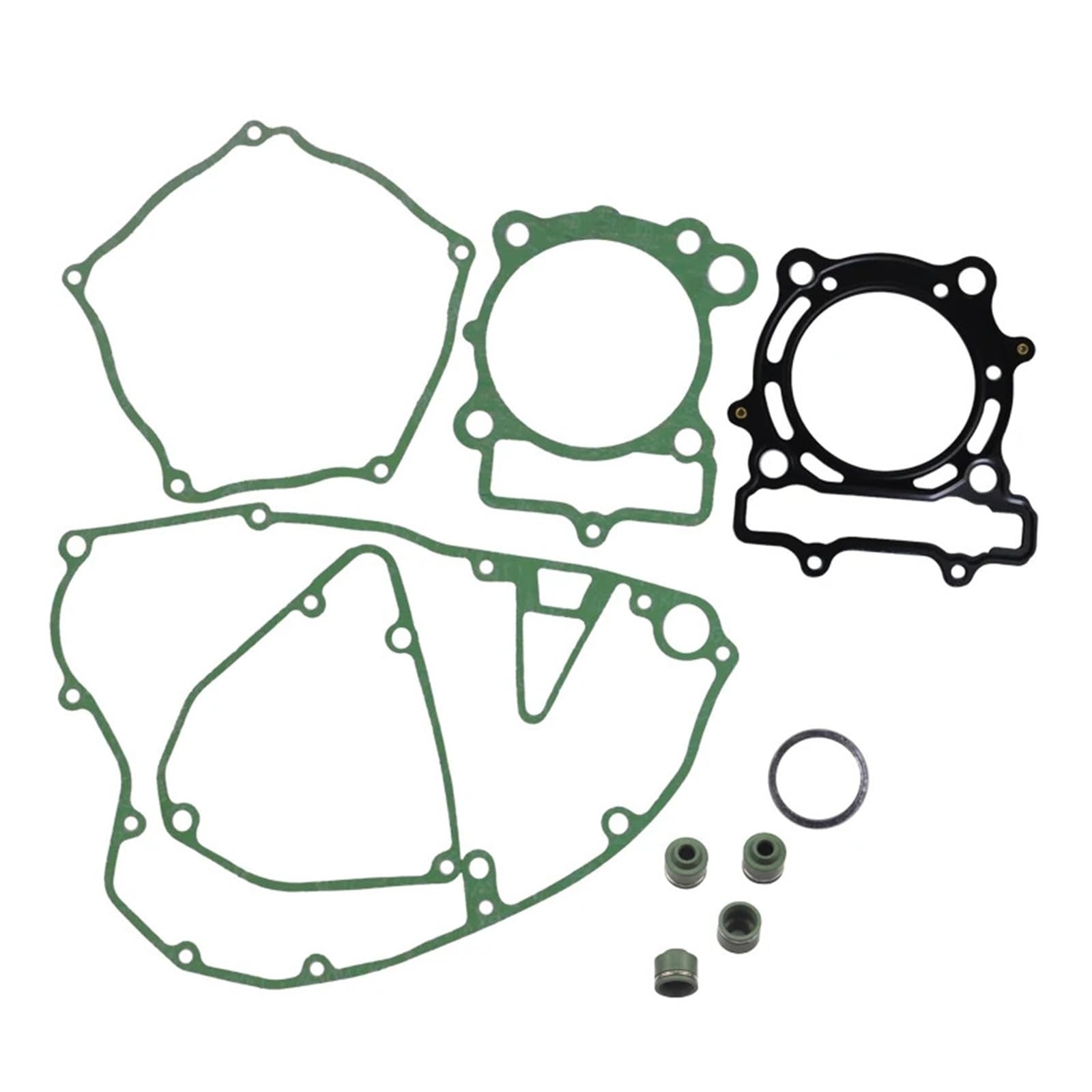 Motorrad Motor Zylinder Boden Kurbelgehäuse Stator Kupplung Abdeckung Dichtungen Set for KX250F 2004-2008 KX 250F KX250 F(Gasket kit) von DPXBNFW