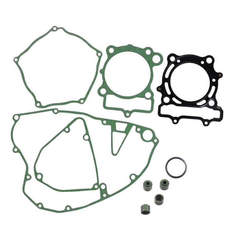 Motorrad Motor Zylinder Boden Kurbelgehäuse Stator Kupplung Abdeckung Dichtungen Set for KX250F 2004-2008 KX 250F KX250 F(Gasket kit) von DPXBNFW