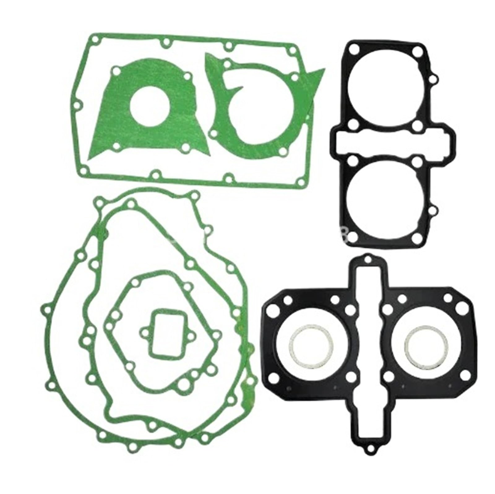 Motorrad Motor Zylinder Kurbelgehäuse Abdeckung Dichtungen Set for KLE500 85-95 EN450 85-90 ER500 EN500 Vulcan 500 EX500 Ninja(Gasket) von DPXBNFW