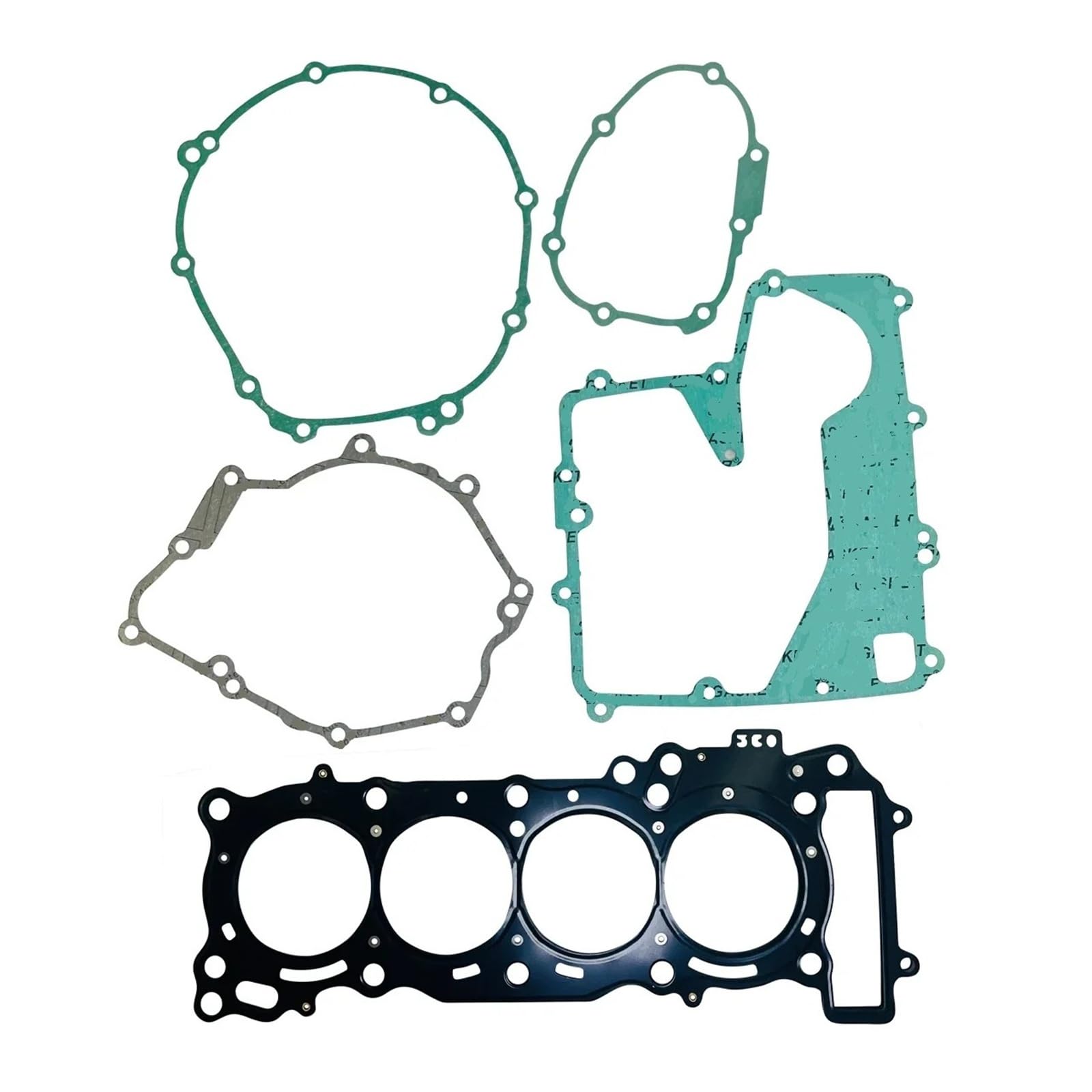 Motorrad Motor Zylinder Kurbelgehäuse Dichtung for YZF-R6 06-24 22-23(Complete set -1) von DPXBNFW