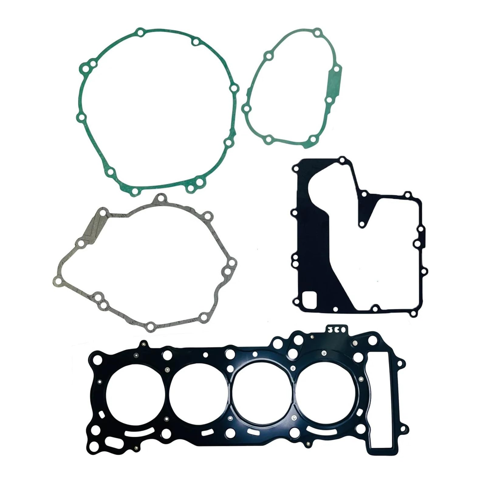 Motorrad Motor Zylinder Kurbelgehäuse Dichtung for YZF-R6 06-24 22-23(Complete set -2) von DPXBNFW