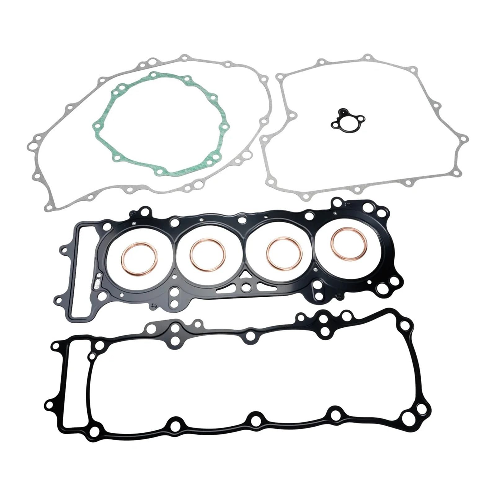 Motorrad Motor Zylinderkopf Basis Dichtung Auspuffrohr Dichtung for CBR1000RR Fireblade 2008-2023(The set) von DPXBNFW