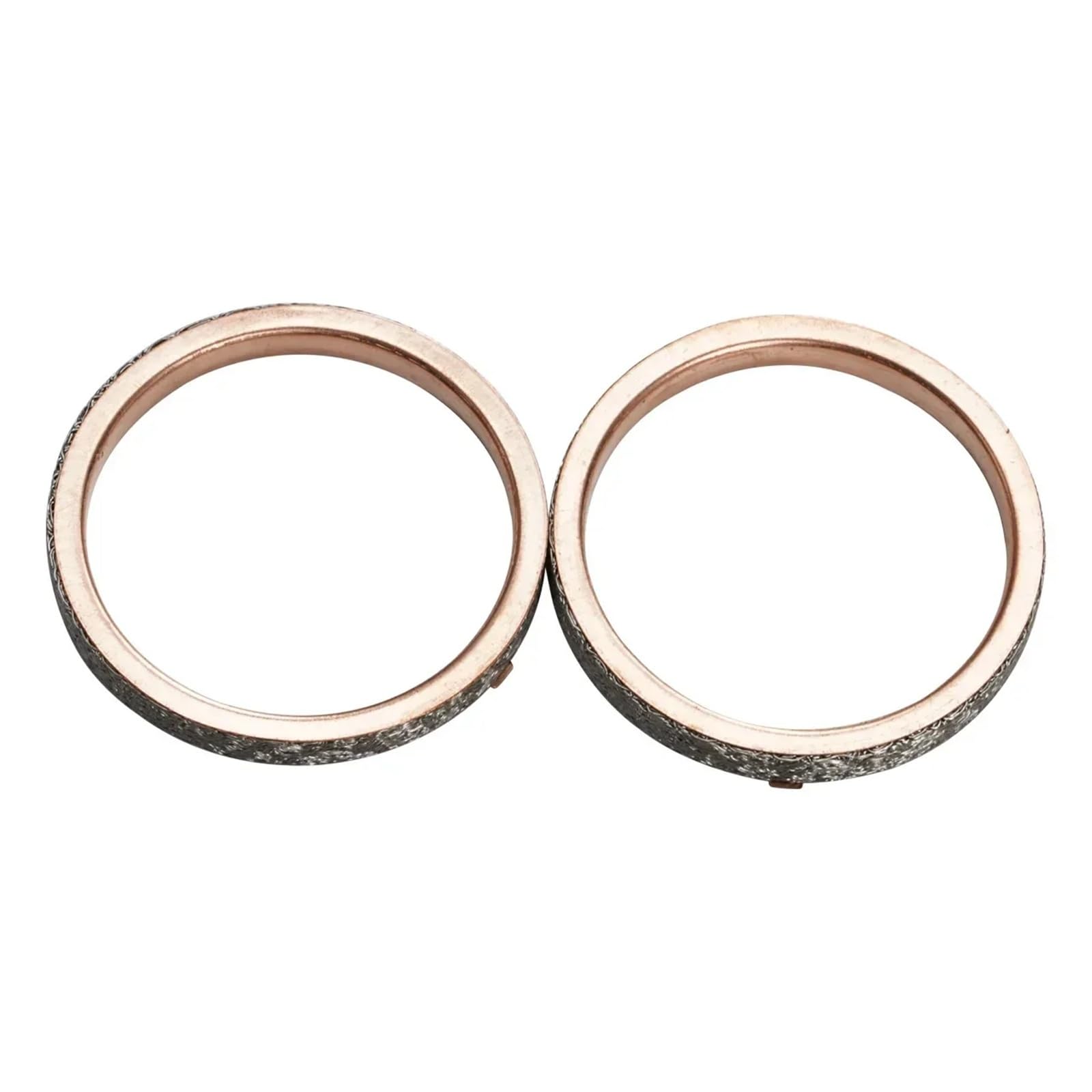 Motorrad Motor Zylinderkopf Basis Kupplung Abdeckung Kurbelgehäuse Dichtung Kits for XVS650 V Star 1997-2018(Exhaust Pipe Gasket) von DPXBNFW