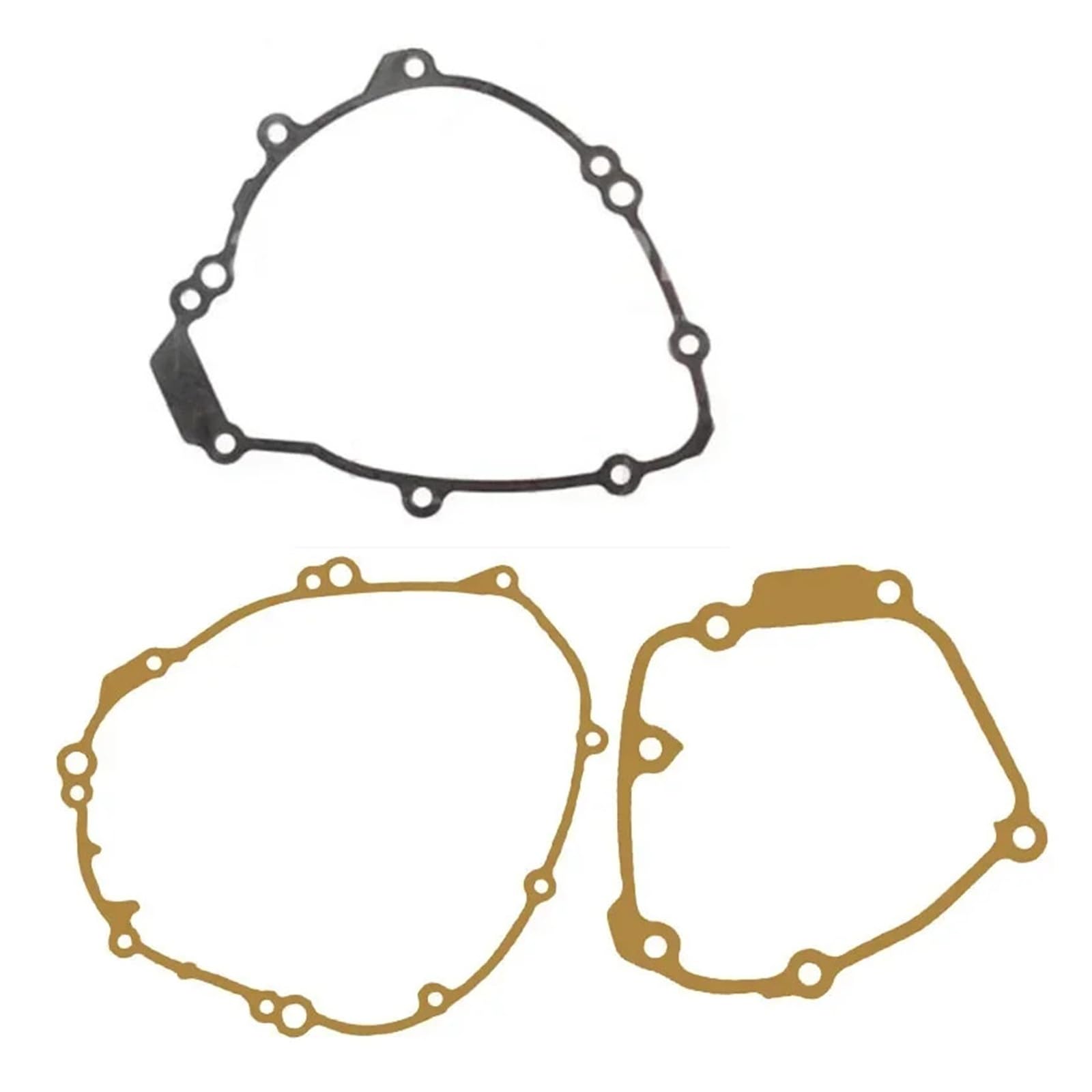 Motorrad-Motorsieb, links und rechts, Kurbelgehäuse, Generator, Kupplung, Ölpumpe, Deckeldichtung for YZF-R1 2009–2014, YZF R1 YZFR1(Crankcase Gasket kit) von DPXBNFW