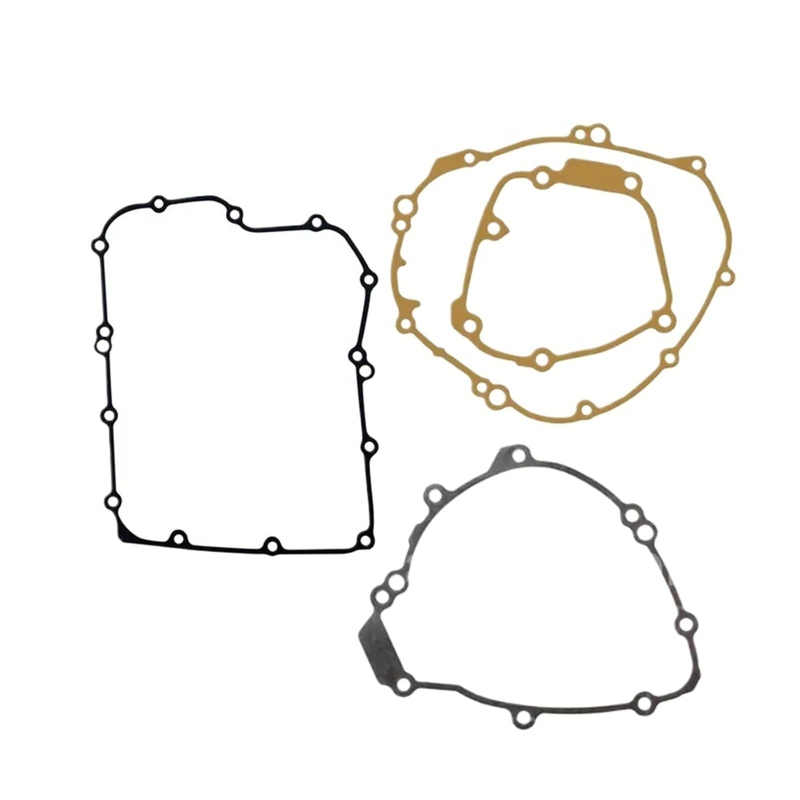 Motorrad-Motorsieb, links und rechts, Kurbelgehäuse, Generator, Kupplung, Ölpumpe, Deckeldichtung for YZF-R1 2009–2014, YZF R1 YZFR1(Gasket kit) von DPXBNFW