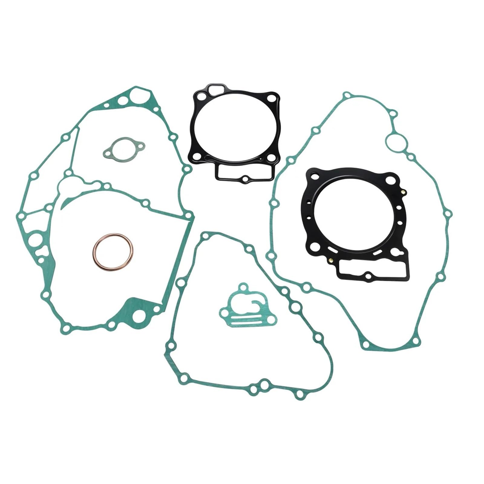 Motorrad Zylinderkopf Kurbelgehäuse Abdeckung Dichtung Kits for CRF450R 2017-2018(The kits) von DPXBNFW