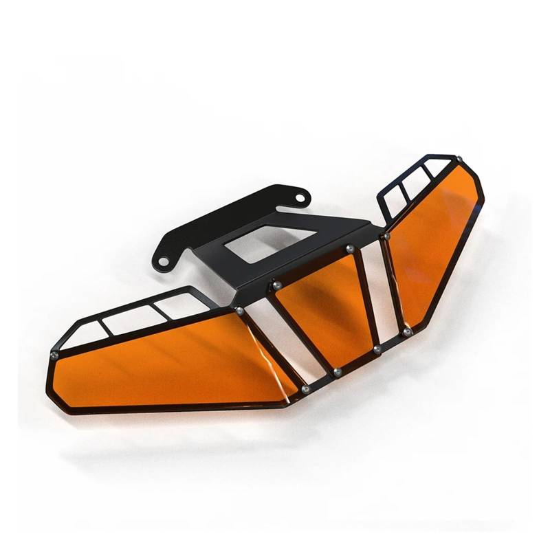 DQSSSL Scheinwerferschutz für Motorräder FÜR A&PRILIA FÜR Tuareg660 2021 2022 2023 Schutzhülle Schutz Motorrad Zubehör Scheinwerfer Licht Abdeckung Kühlergrill-Schutz(Orange) von DQSSSL