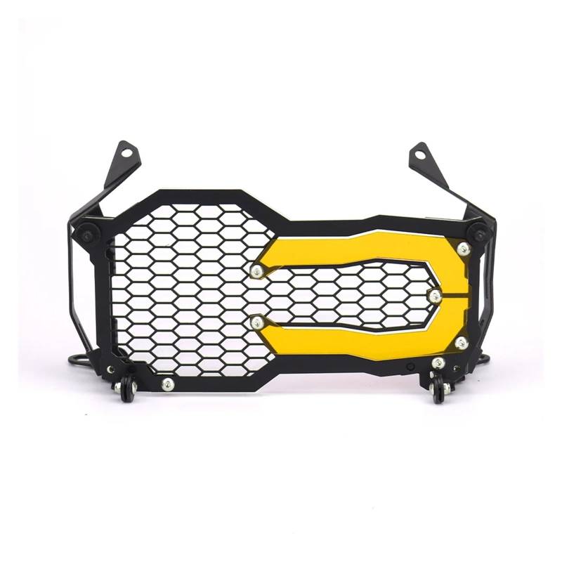 DQSSSL Scheinwerferschutz für Motorräder Für B&MW Für R1250GS Für R1200GS Für LC Für ADV 40 Edition Flipable Scheinwerfer Kopf Lichter Kühlergrill Schutz Abdeckung Kühlergrill-Schutz(Yellow) von DQSSSL