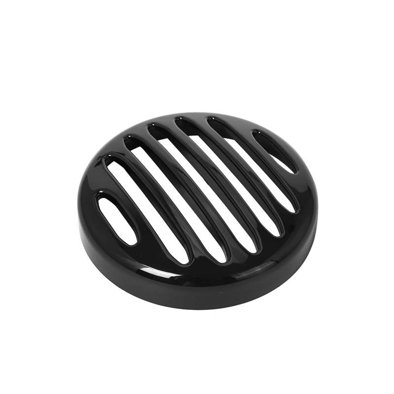 DQSSSL Scheinwerferschutz für Motorräder Für Rebel Für CMX 300 2017-2019 Motorrad Scheinwerfer Schutz Kühlergrill Schutz Abdeckung Scheinwerfer Grill Schwarz Rot Kühlergrill-Schutz(Glass Black) von DQSSSL