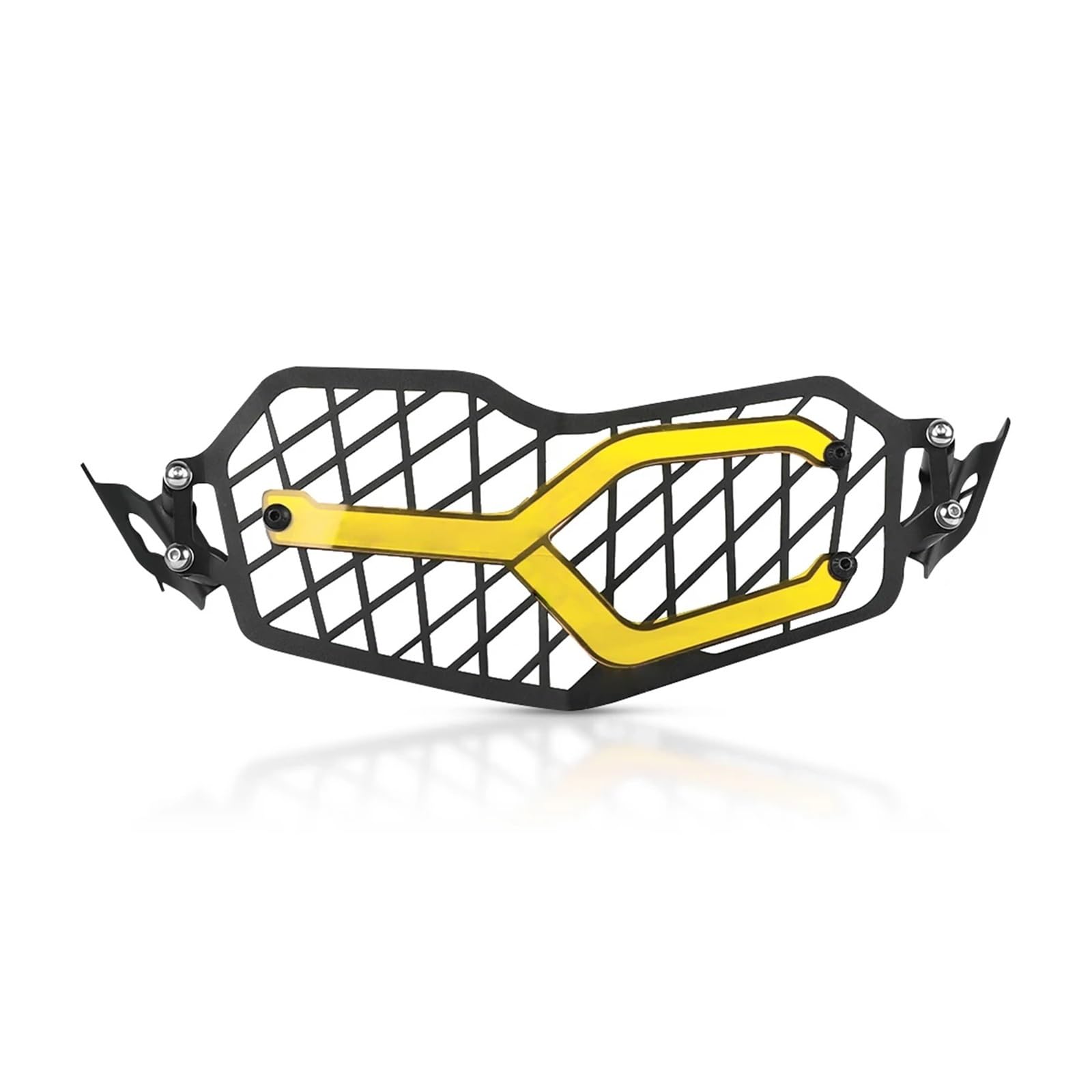 DQSSSL Scheinwerferschutz für Motorräder Motorrad Scheinwerfer Grill Wache Cover Schutz FÜR B&MW FÜR F850GS FÜR ADV 2018 2019 2020 2021 2022 2023 Kühlergrill-Schutz(Yellow) von DQSSSL