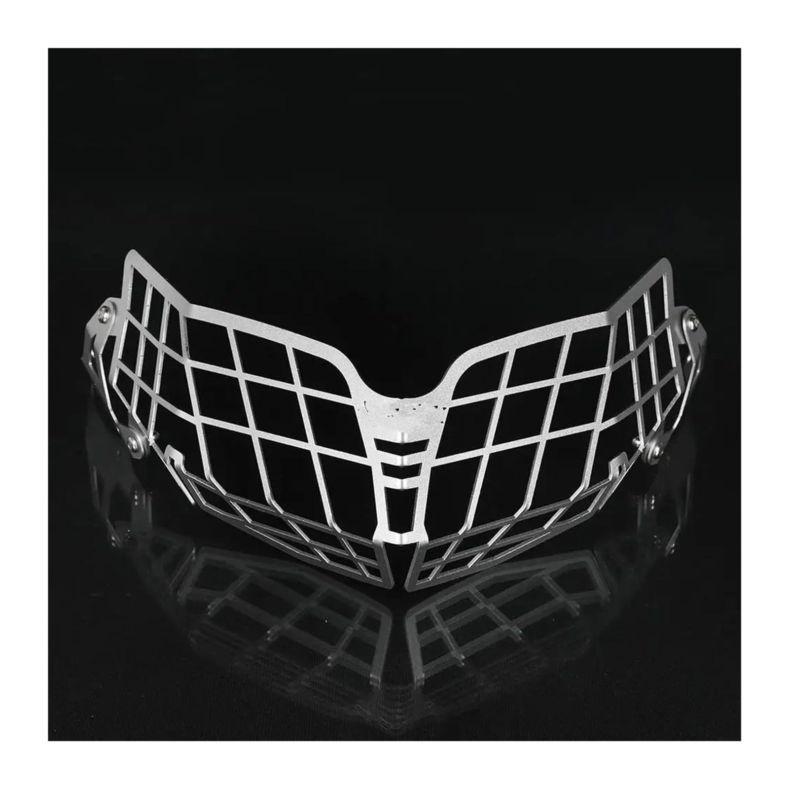 DQSSSL Scheinwerferschutz für Motorräder Motorrad Scheinwerfer Schutz Schutz Grille Abdeckung Für B&enelli Für TRK502 Für TRK502X 2018 2019 2020 2021 Zubehör Kühlergrill-Schutz(Silver) von DQSSSL